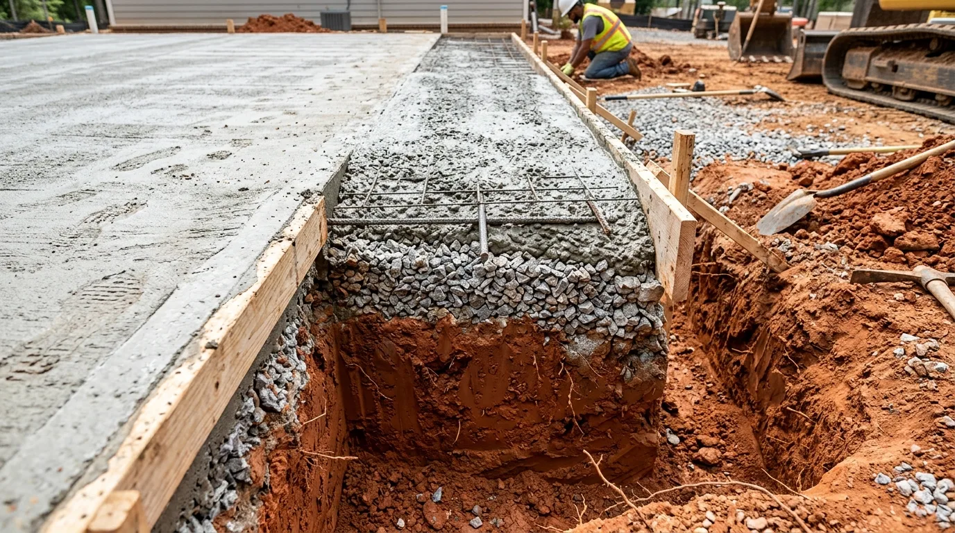 Why Georgia Red Clay Matters for Holly Springs Concrete