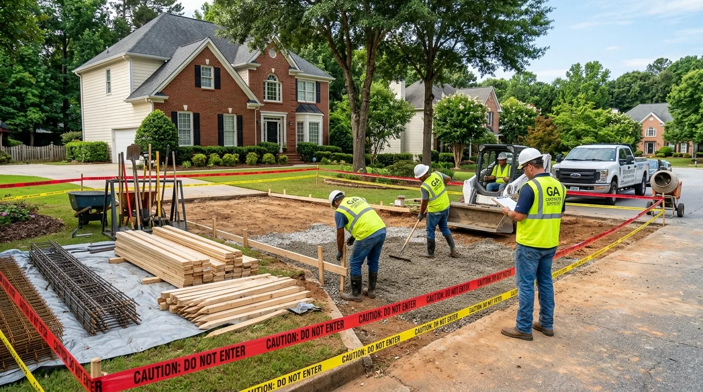 How to Maintain Your Concrete in Georgia's Climate