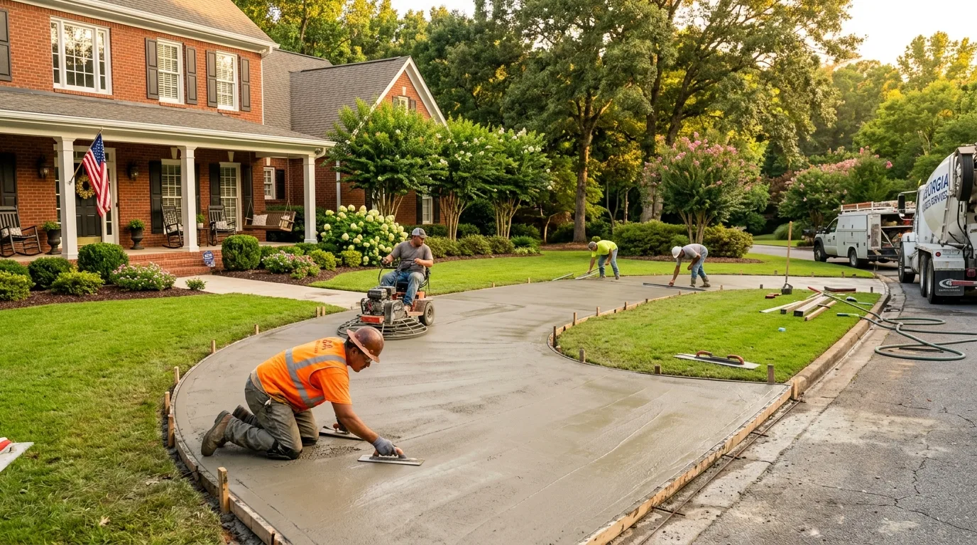 Contact Holly Springs Concrete — free estimate in Cherokee County GA